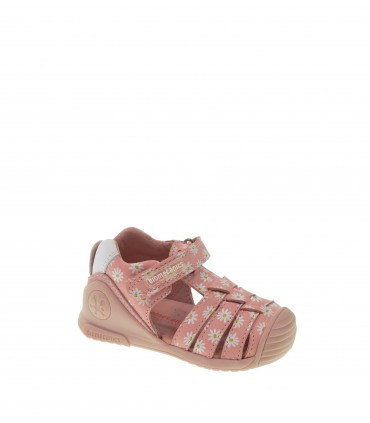SANDALIA NIÑA BIOMECANICS ROSA