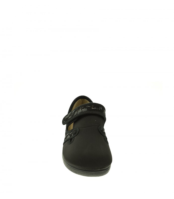 ZAPATO PLANO CALZAMUR NEGRO
