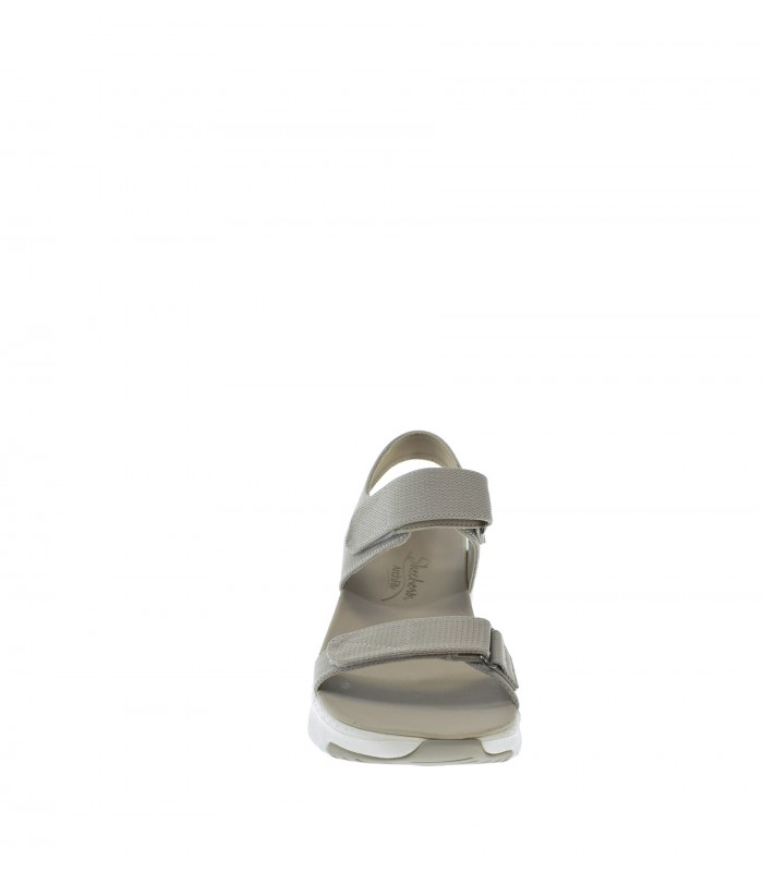 SANDALIA PLANA SKECHERS TAUPE
