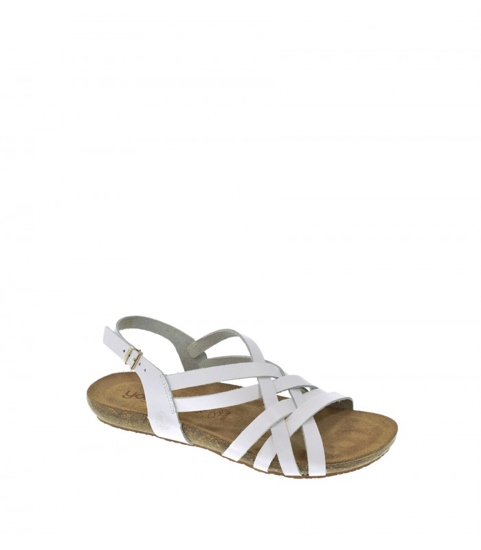 SANDALIA PLANA YOKONO BLANCO