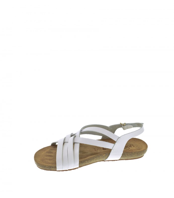 SANDALIA PLANA YOKONO BLANCO