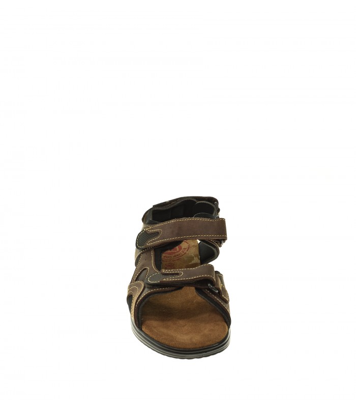 SANDALIA HOMBRE DUENDY MARRON