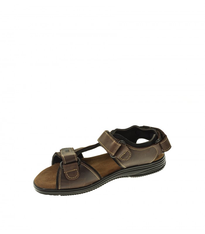 SANDALIA HOMBRE DUENDY MARRON