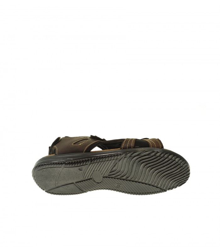SANDALIA HOMBRE DUENDY MARRON