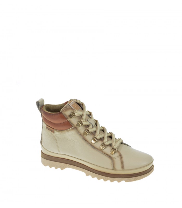 BOTIN MUJER PIKOLINOS BEIGE