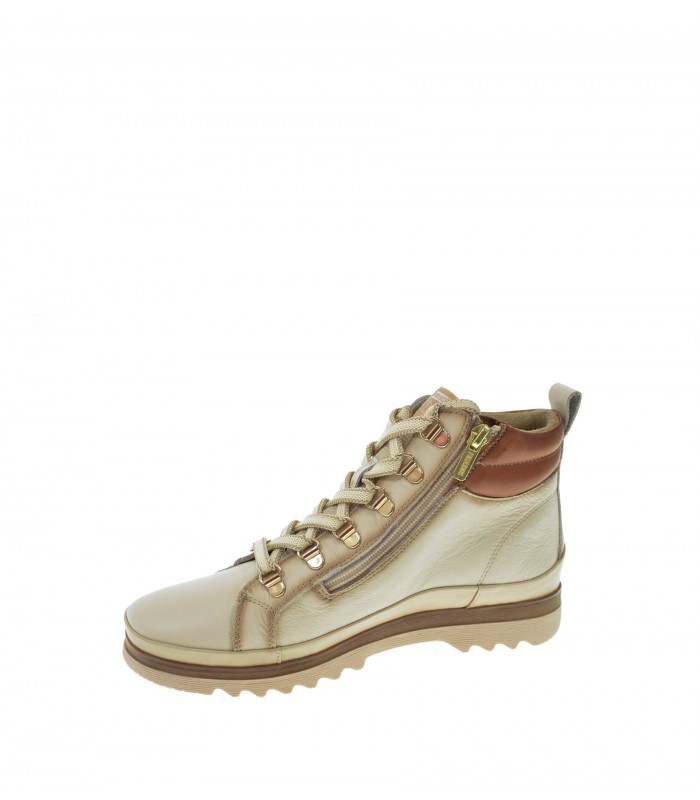 BOTIN MUJER PIKOLINOS BEIGE