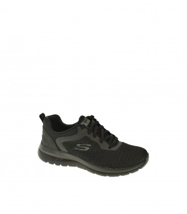 DEPORTIVO MUJER SKECHERS NEGRO