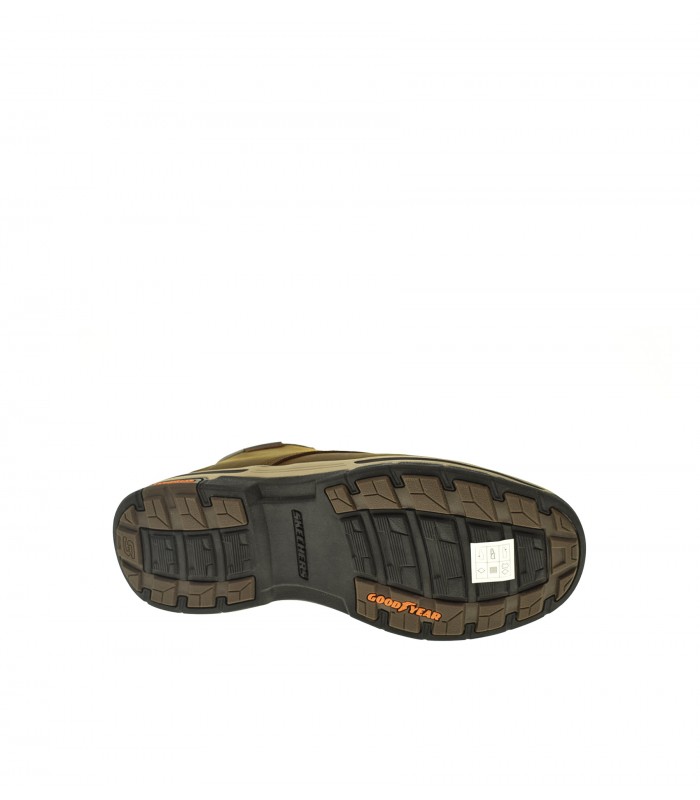 BOTIN HOMBRE SKECHERS MARRON