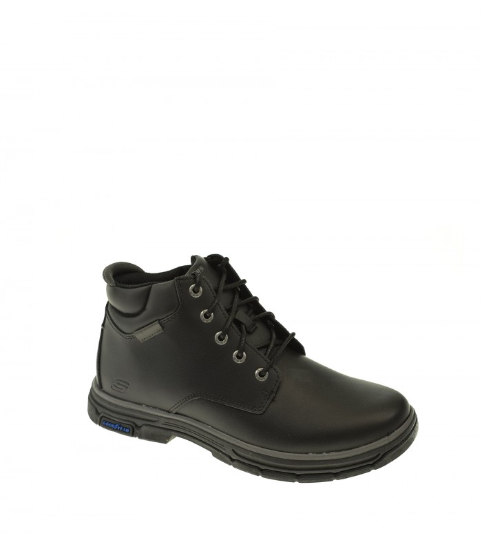 BOTIN HOMBRE SKECHERS NEGRO