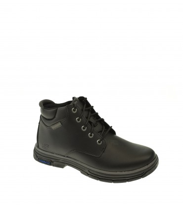 BOTIN HOMBRE SKECHERS NEGRO