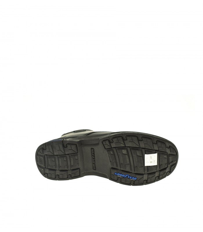BOTIN HOMBRE SKECHERS NEGRO
