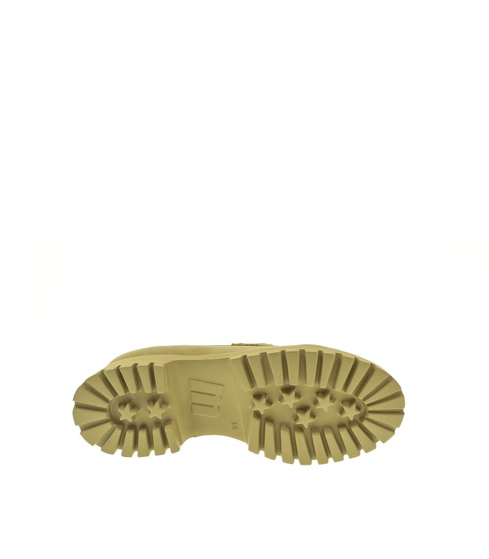 MOCASIN MUJER MTNG BEIGE