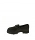 MOCASIN MUJER MTNG NEGRO