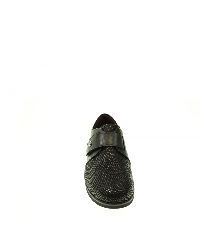 ZAPATO PLANO PITILLOS NEGRO