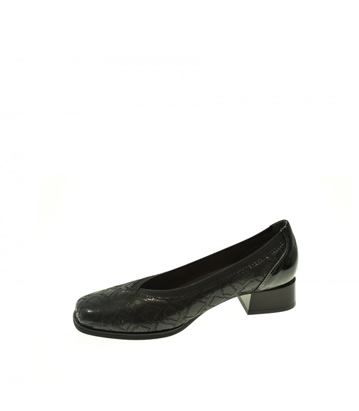 ZAPATO TACON PITILLOS NEGRO