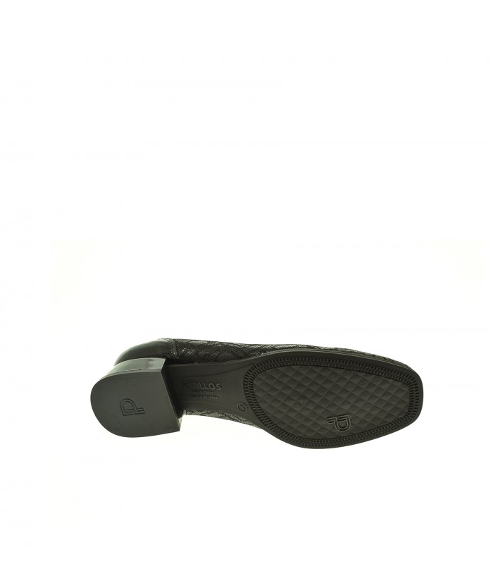 ZAPATO TACON PITILLOS NEGRO