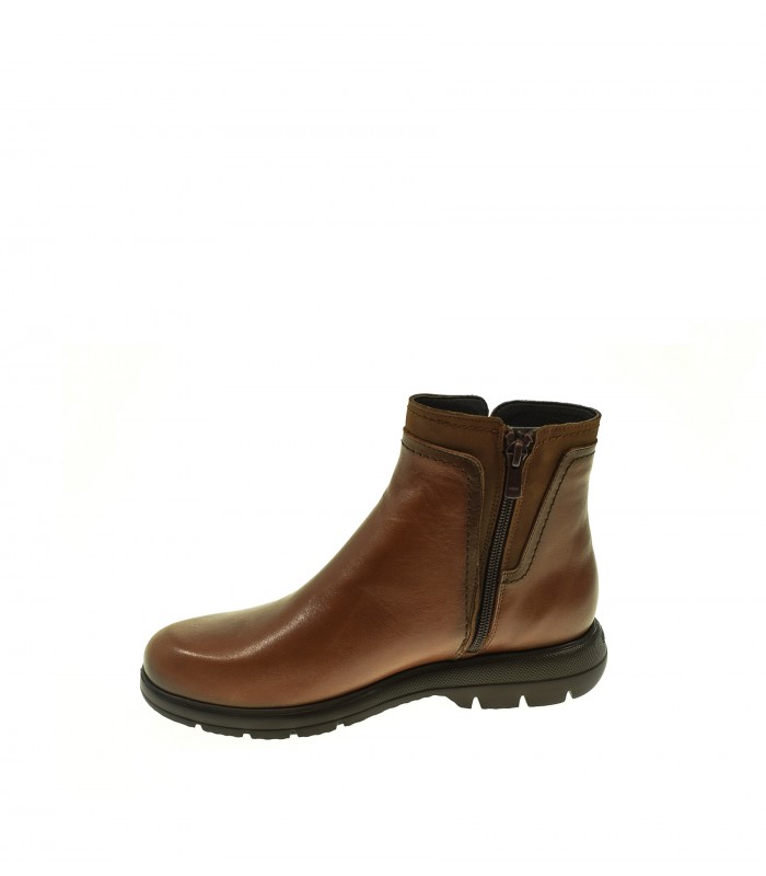 BOTIN MUJER FLUCHOS CUERO