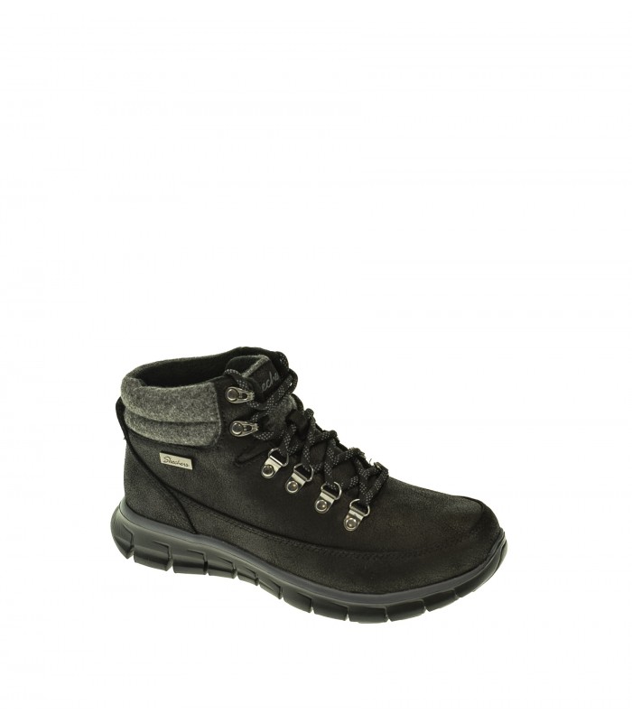 BOTIN MUJER SKECHERS NEGRO