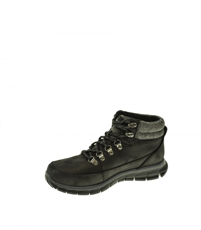 BOTIN MUJER SKECHERS NEGRO