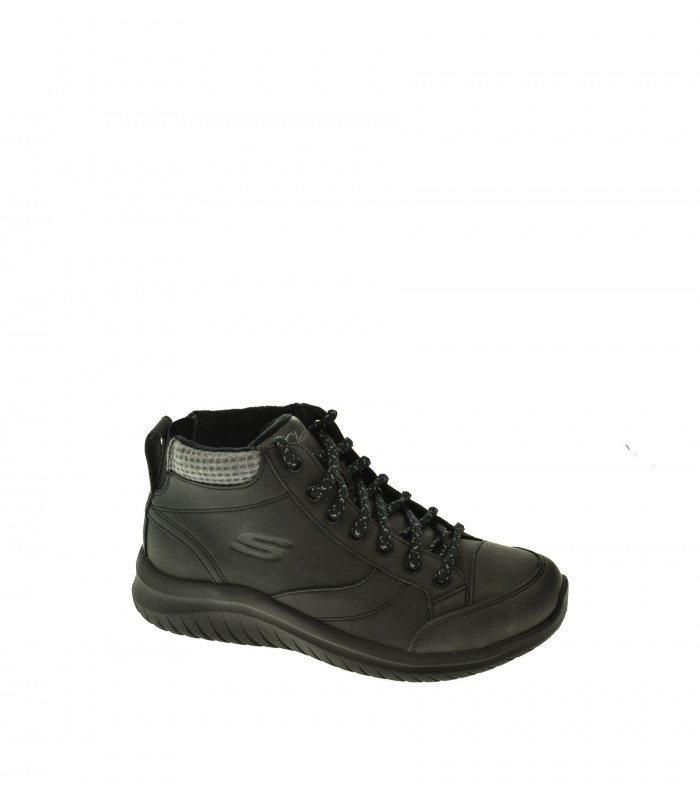 BOTIN MUJER SKECHERS NEGRO