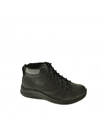 BOTIN MUJER SKECHERS NEGRO