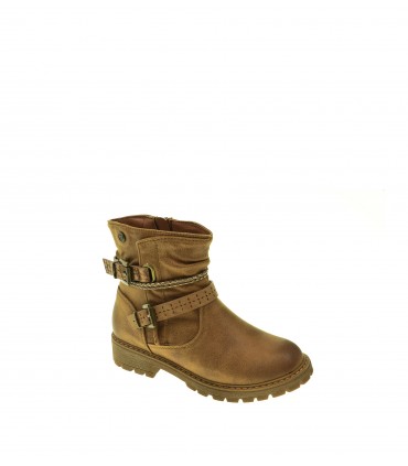 BOTIN NIÑA MTNG CUERO