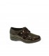 ZAPATO CUÑA PITILLOS MARRON
