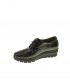 ZAPATO CUÑA PITILLOS NEGRO