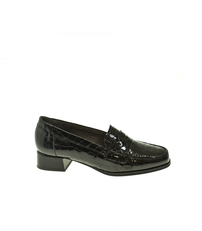 ZAPATO TACON PITILLOS NEGRO