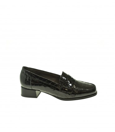 ZAPATO TACON PITILLOS NEGRO