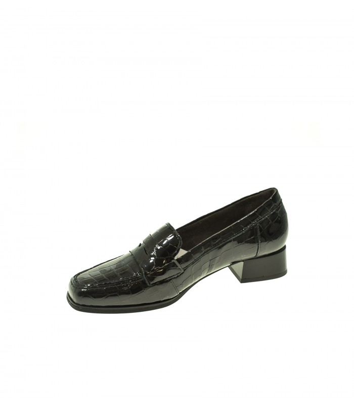ZAPATO TACON PITILLOS NEGRO