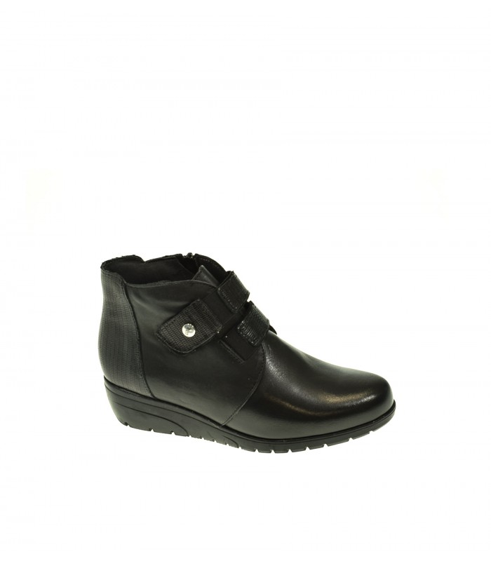 BOTIN MUJER PITILLOS NEGRO