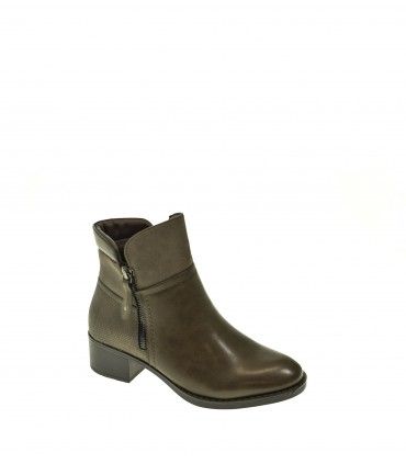 BOTIN MUJER AMARPIES TAUPE