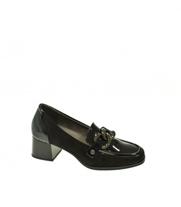 ZAPATO TACON AMARPIES NEGRO