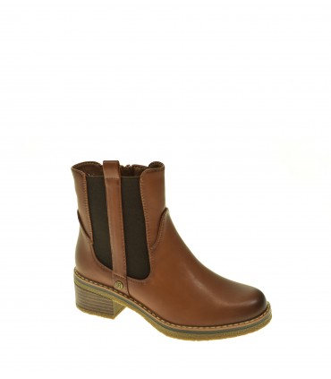 BOTIN MUJER HISPAFLEX CUERO