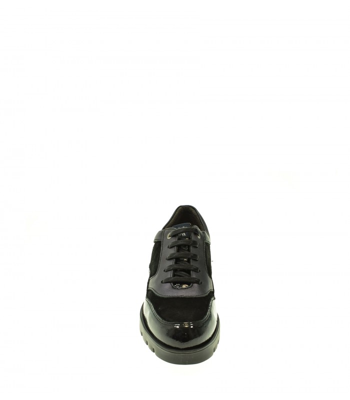 ZAPATO CUÑA CALLAGHAN NEGRO