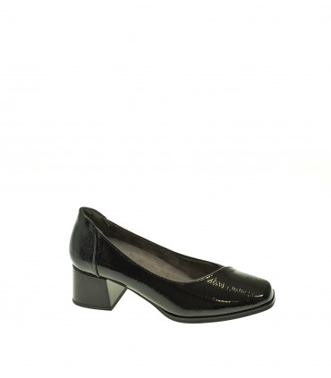 ZAPATO TACON AMARPIES NEGRO