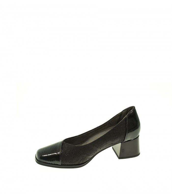 ZAPATO TACON AMARPIES NEGRO