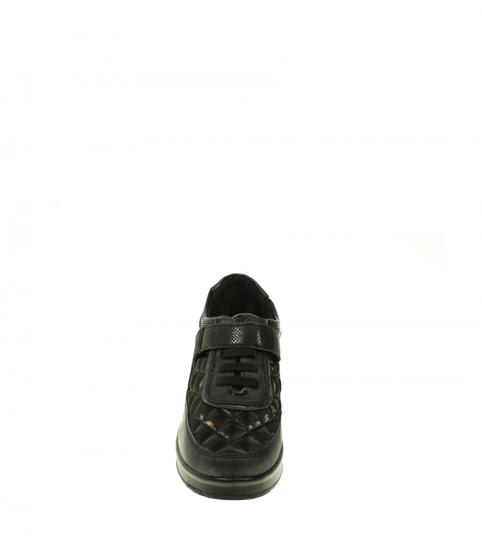 ZAPATO CUÑA MYSOFT NEGRO