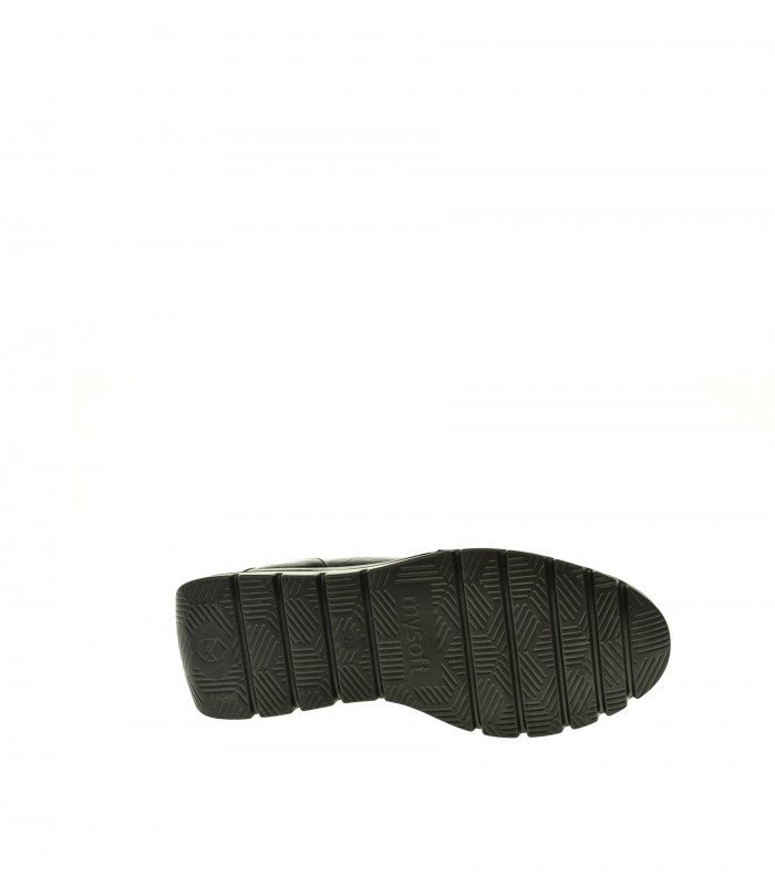 MOCASIN MUJER MYSOFT NEGRO