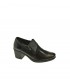 ZAPATO TACON FLUCHOS NEGRO