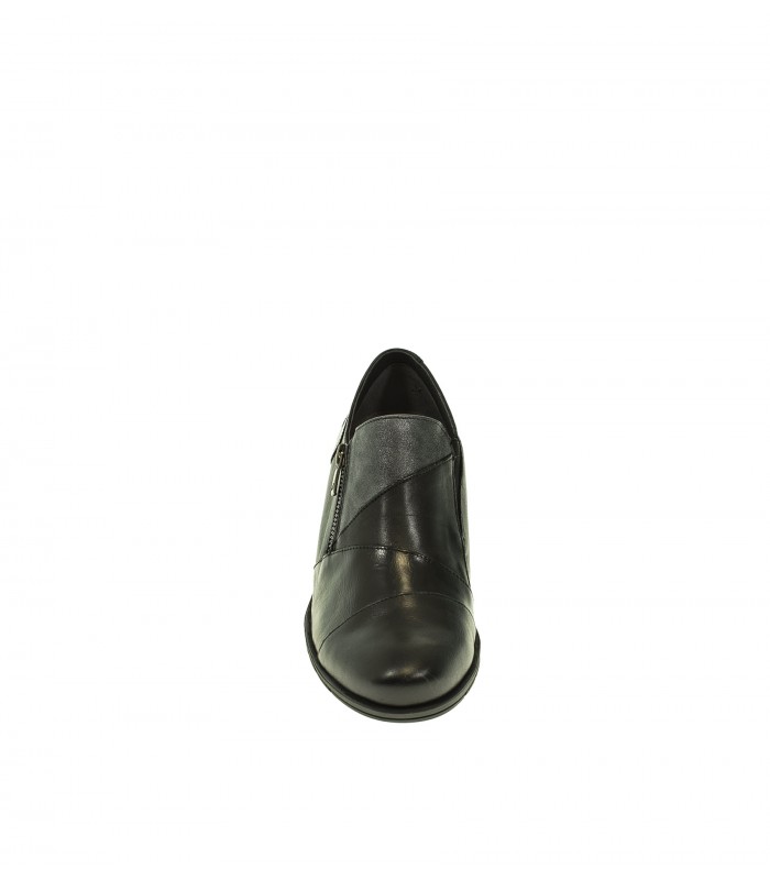 ZAPATO TACON FLUCHOS NEGRO