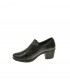 ZAPATO TACON FLUCHOS NEGRO