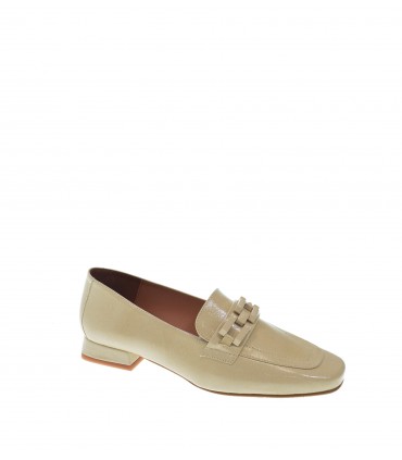 ZAPATO TACON DANIELA VEGA BEIGE