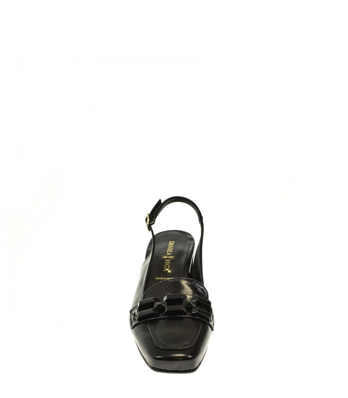 ZAPATO TACON DANIELA VEGA NEGRO