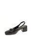 ZAPATO TACON DANIELA VEGA NEGRO