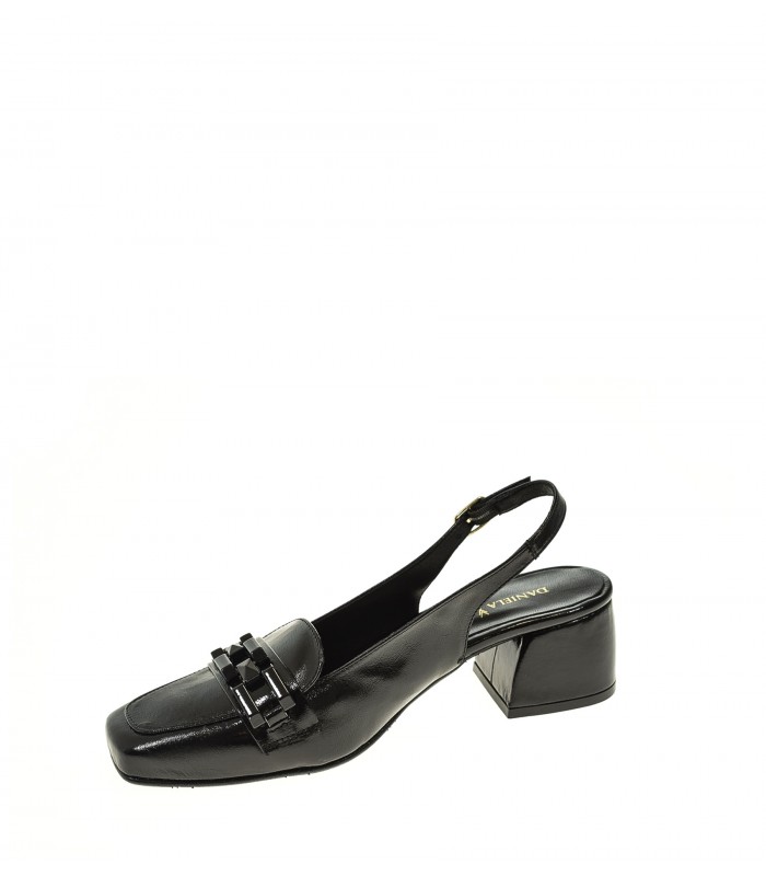 ZAPATO TACON DANIELA VEGA NEGRO