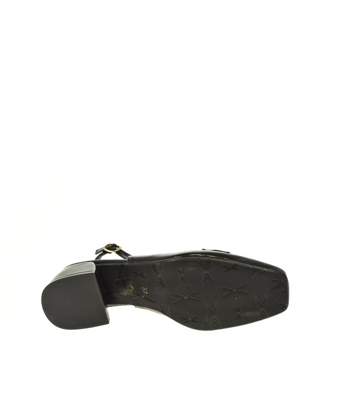 ZAPATO TACON DANIELA VEGA NEGRO