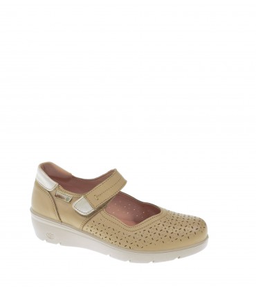 ZAPATO CUÑA LAURA AZANA BEIGE