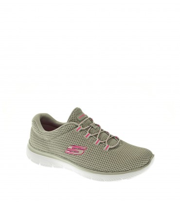 DEPORTIVO MUJER SKECHERS GRIS